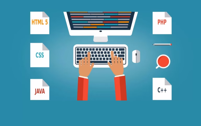 Desarrollador WordPress trabajando en el código de un sitio web